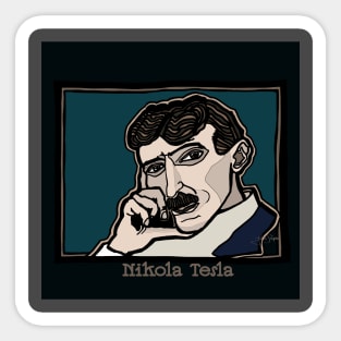 Nikola Tesla Sticker